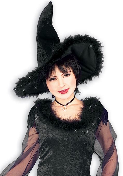 Upgrade Your Witchy Style with a Shadowy Velvet Witch Hat